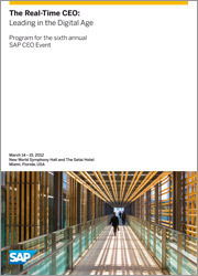 SAP CEO Event Titel